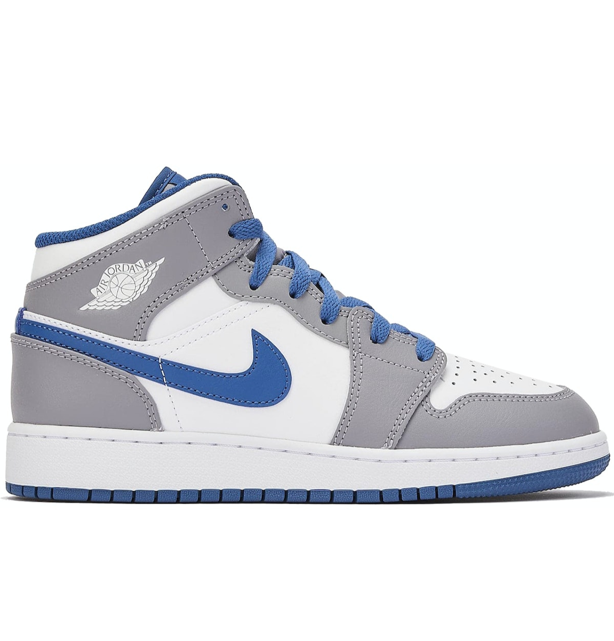 Jordan 1 mid cheap true blue