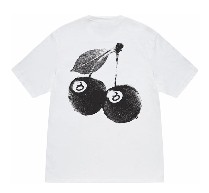 STUSSY Cherries Tee White