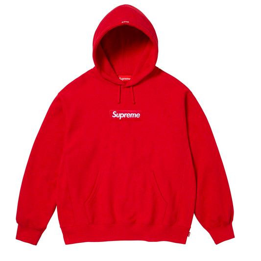 Supreme Box Logo bluza czerwona