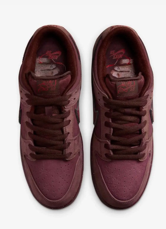 Nike SB Dunk Low City of Love Burgundy Crush