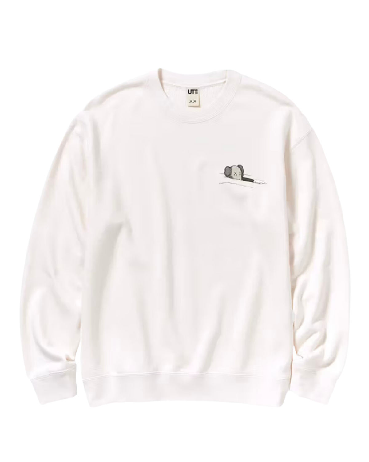 KAWS x Uniqlo Longsleeve Sweatshirt Off White BFF