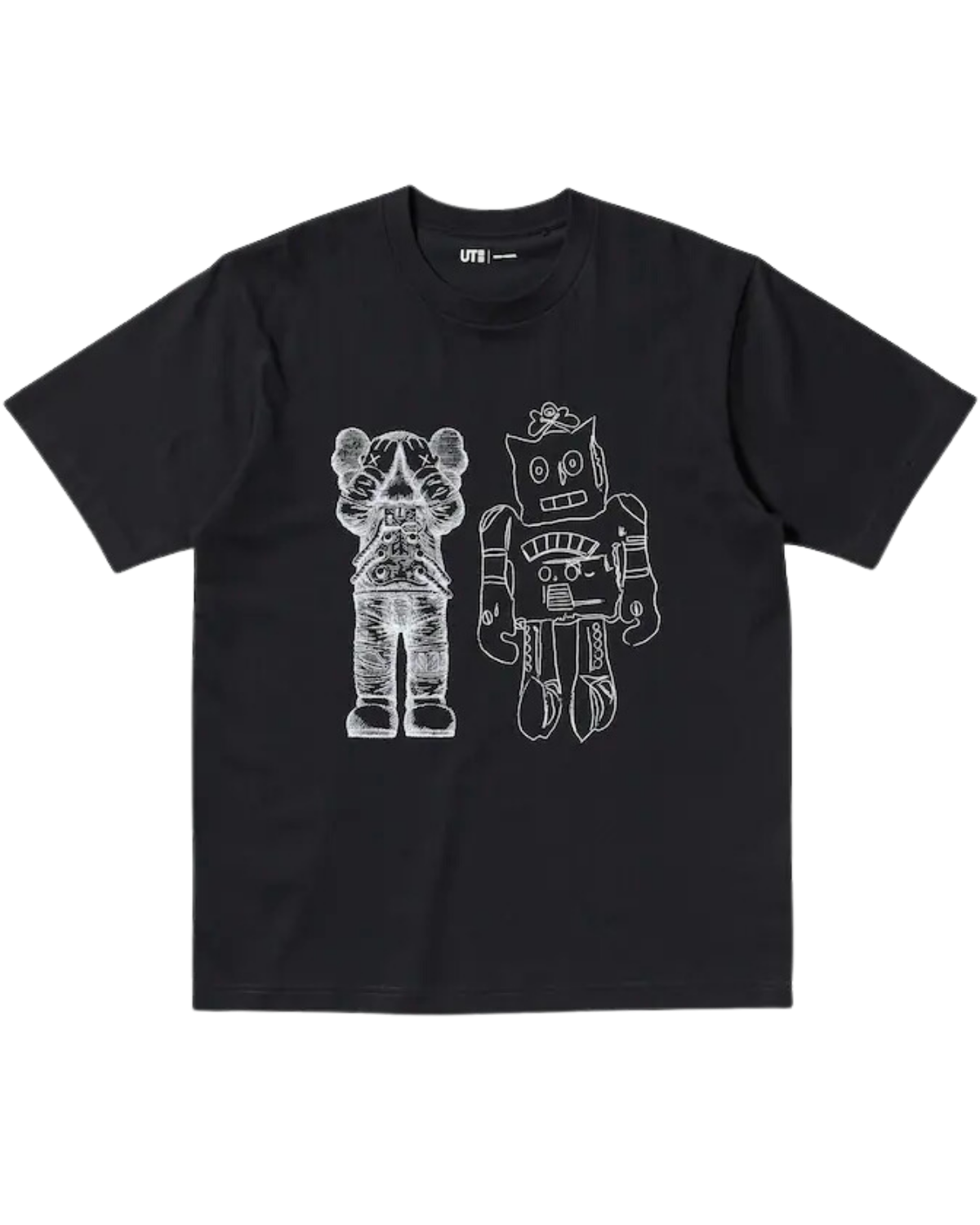 KAWS + WARHOL UT GRAPHIC T-SHIRT Black