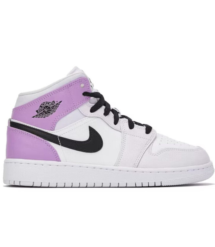 Air Jordan 1 Mid Barely Grape (GS)