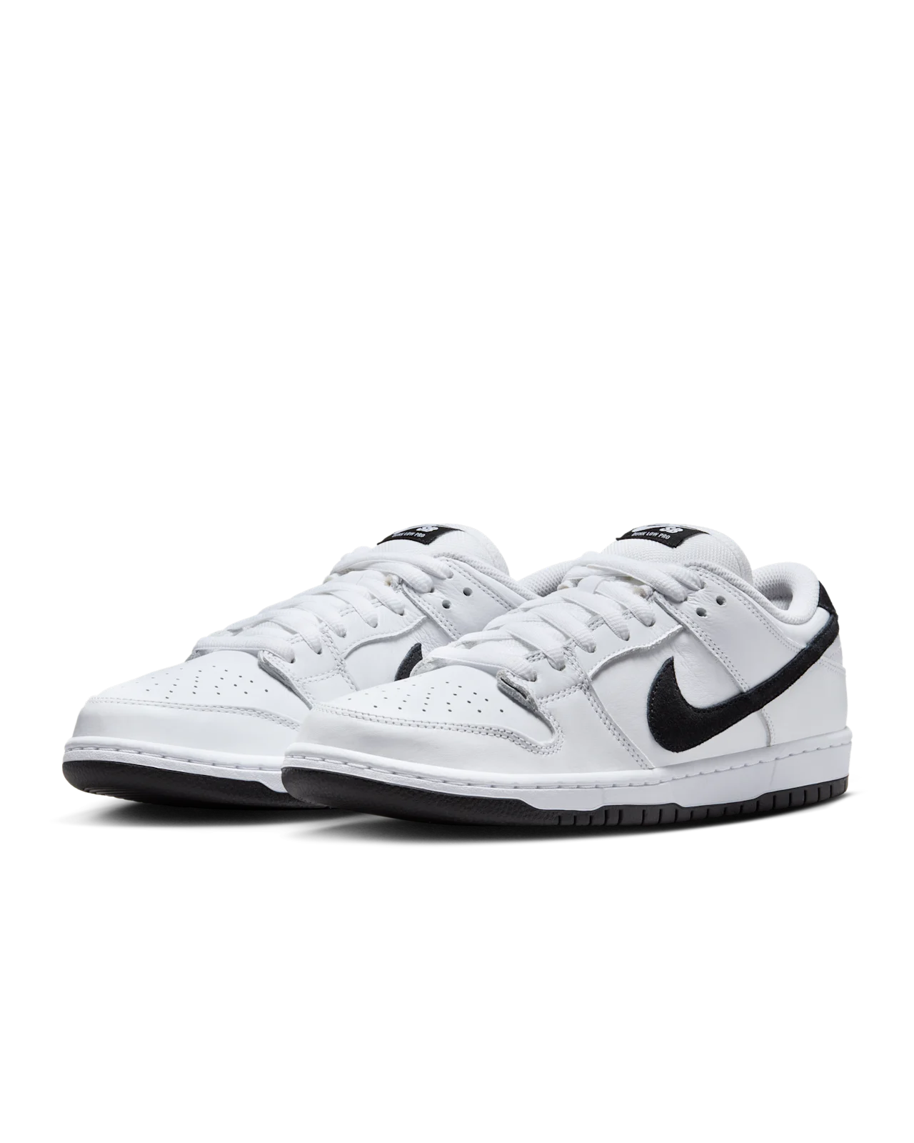 Nike SB Dunk Low Pro White and Black