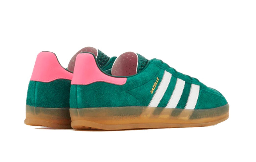 Adidas Gazelle Indoor Collegiate Green Lucid Pink (W)