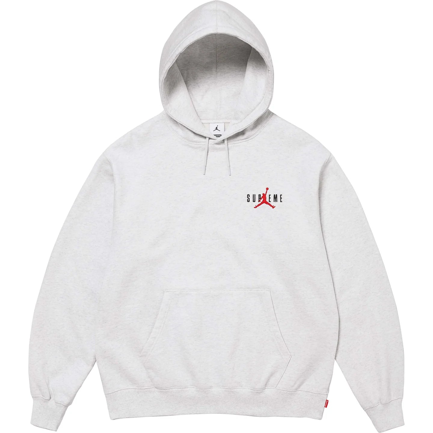 Supreme x Jordan Hooded Sweatshirt Ash Grey