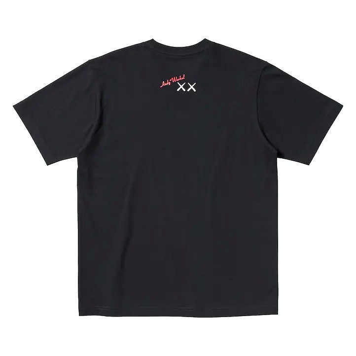 KAWS + WARHOL UT GRAPHIC T-SHIRT Black