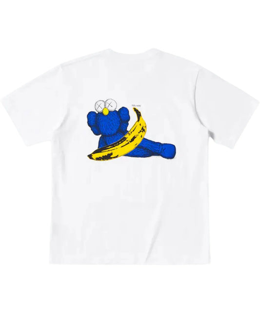 KAWS + WARHOL UT GRAPHIC T-SHIRT WHITE