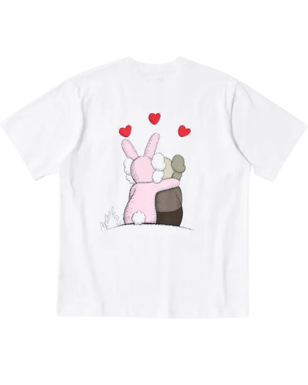 KAWS + WARHOL UT GRAPHIC T-SHIRT Pink