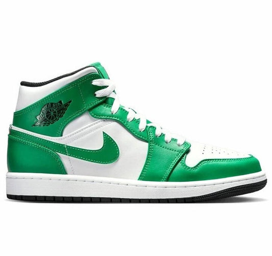 Air Jordan 1 Mid Lucky Green