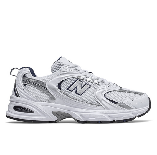 New Balance 530 сріблястий темно-синій 