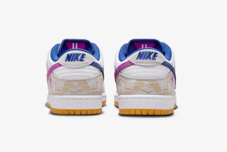 Nike SB Dunk Low Pure "Rayssa" Platinum and Vivid Purple